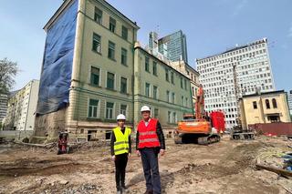 Budowa Muzeum Getta Warszawskiego