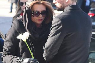 Rodzina na pogrzebie Królikowskiego