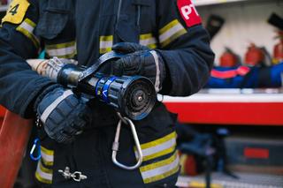 Pożar tira na autostradzie w kujawsko-pomorskim. A1 zablokowana