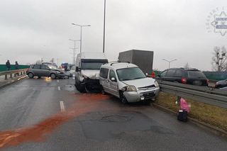 Wypadek w Częstochowie na DK91