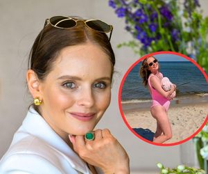 Tuż przed urodzinami Olga Kalicka pokazała się na plaży. Kilka miesięcy po porodzie wygląda bosko