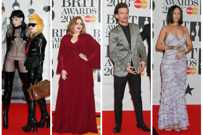 Gwiazdy na gali Brit Awards 2016 zdjęcia