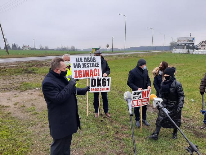 Niebezpieczne skrzyżowanie w Chojnach Młodych