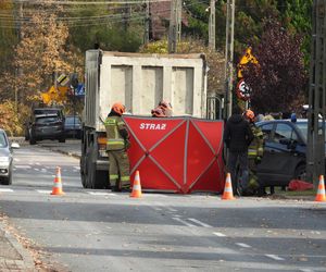 Śmiertelne potrącenie rowerzysty pod Warszawą