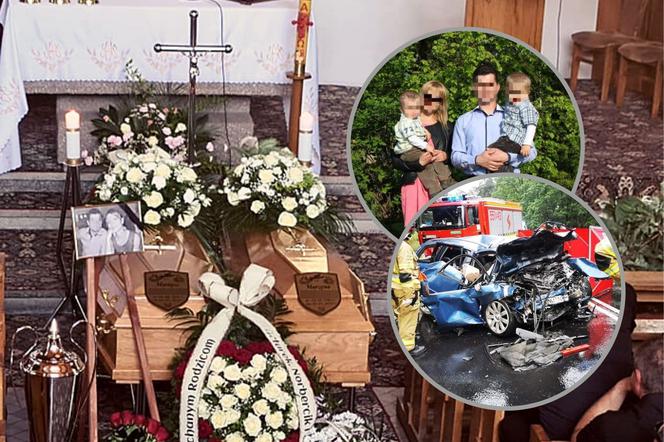  Marzena i Mariusz już nie utulą Sebastianka. Pogrzeb ofiar tragicznego wypadku w Jamnicy