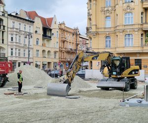 Tak przebiega rewitalizacja Placu Wolności w Bydgoszczy. Zaglądamy na plac budowy
