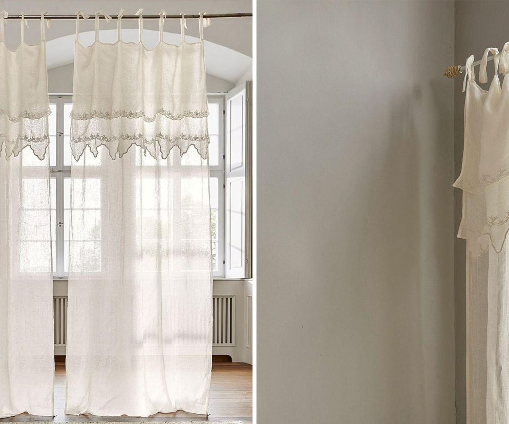 Najpiękniejsze firanki w stylu boho. Inspiracje