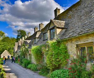 Wieś Bibury w hrabstwie Gloucestershire w Anglii