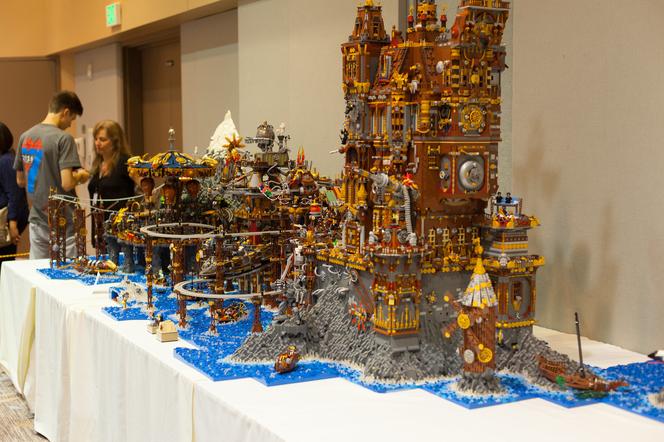Wystawa budowli z klocków LEGO
