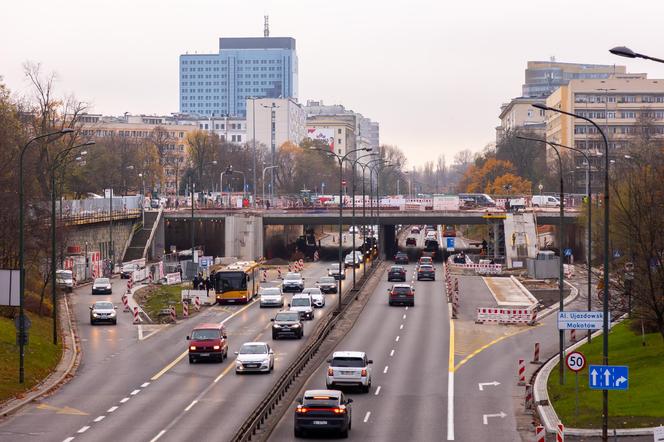 Remont placu Na Rozdrożu, listopad 2023