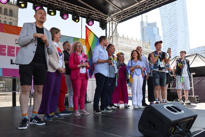 Parada Równości z politykami.