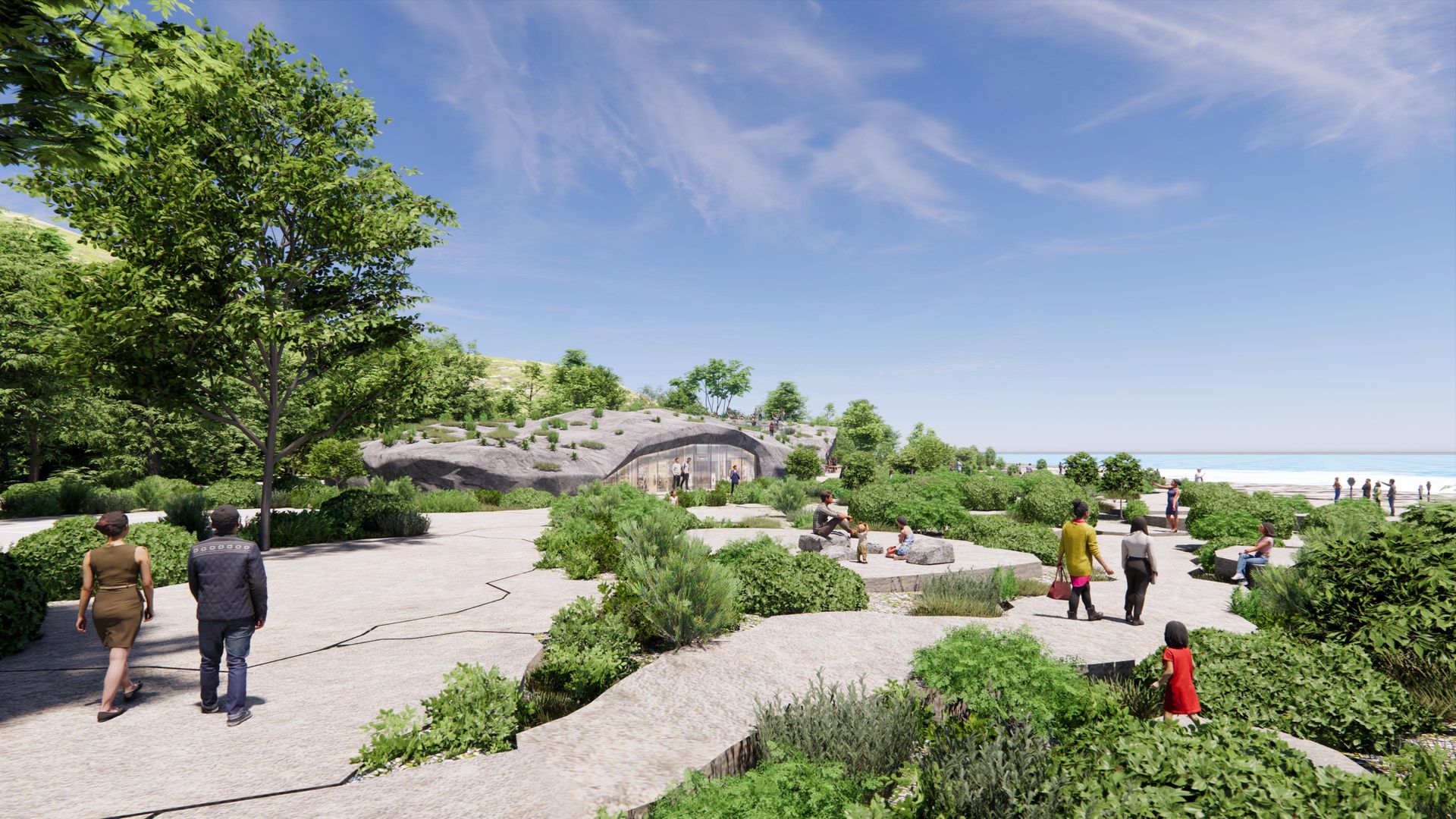 Nature Rocks - Jialeshui, Taiwan. MVRDV