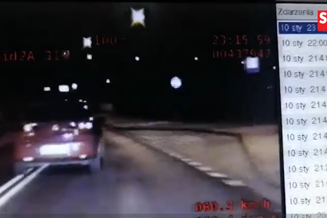 Luboń: Policjanci nie mieli litości dla tego kierowcy. Wariat za kierownicą [WIDEO]