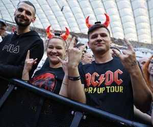 Koncert AC/DC w Warszawie (4.07.2025) - część druga. Organizatorem koncertu jest Live Nation