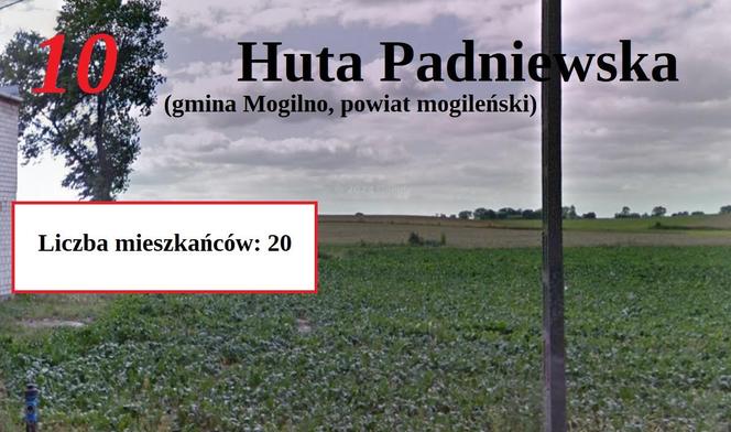 Te wsie Kujawsko-Pomorskiego liczą najmniej mieszkańców