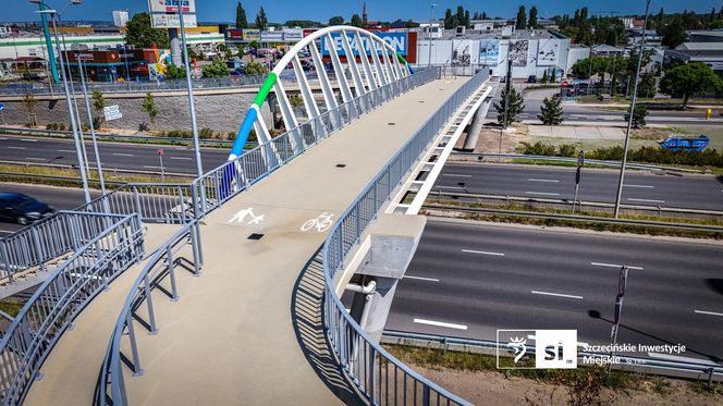 Nowa kładka nad ul. Struga