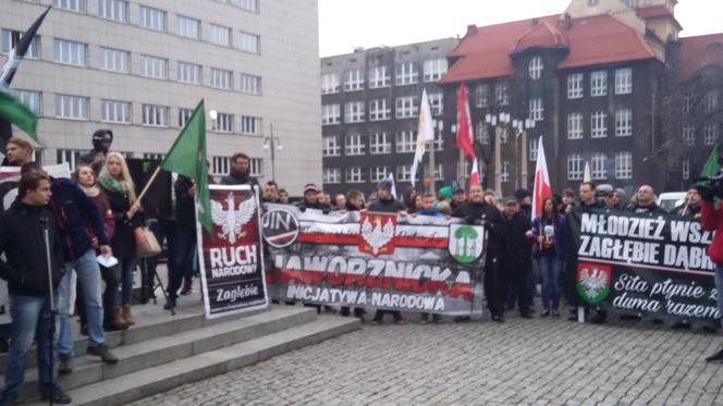 Demonstracja "Polacy przeciw imigrantom"