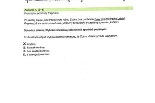 Egzamin Ósmoklasisty 2024 - język polski - ODPOWIEDZI, GOTOWE ROZWIĄZANIA