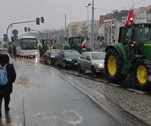Protest rolników w Toruniu [9.02.2024]