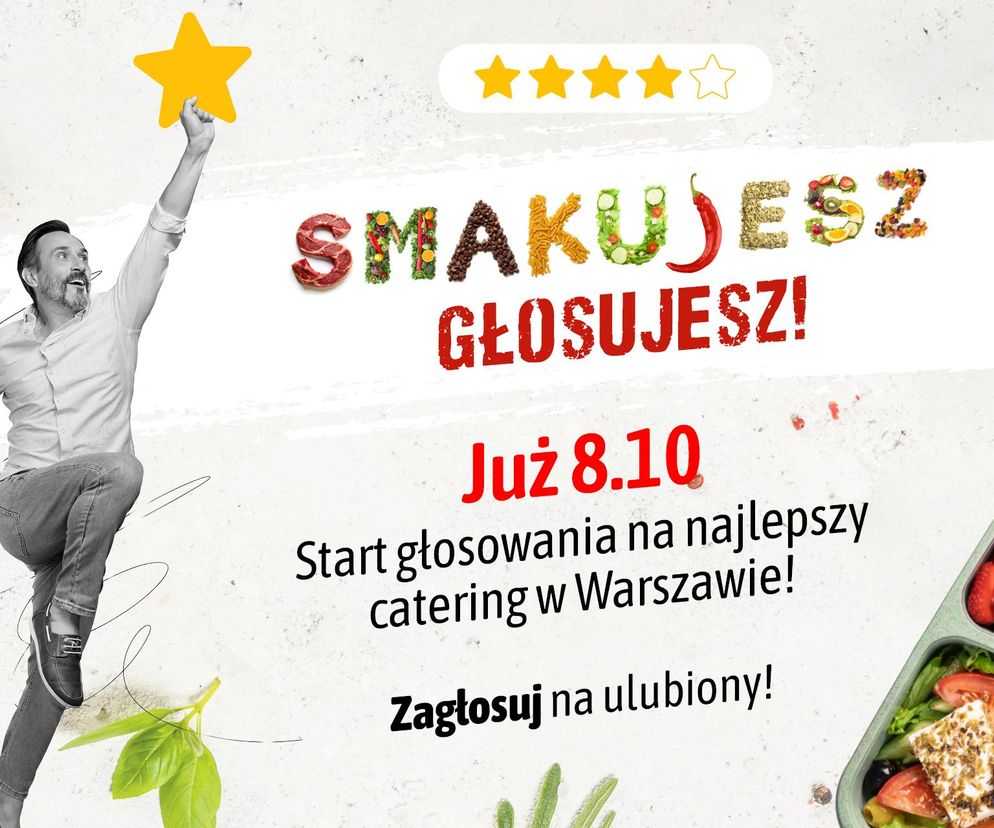 Smakujesz – głosujesz. Wybierz swój catering w II turze plebiscytu!