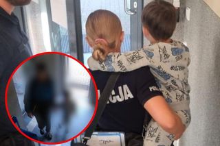 21-latek spał, kiedy 5-letnie dziecko wyszło z domu. Znaleźli go robotnicy