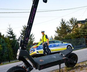 Krynka: Poważny wypadek na hulajnodze