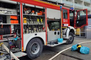 Pożar na lubelskim Felinie. Mieszkanie spłonęło doszczętnie