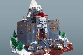 Warhammer w wersji LEGO? Zobaczcie, niesamowity autorski zestaw z krasnoludzką twierdzą!