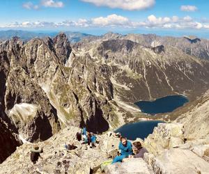 Rysy, widok na Morskie Oko