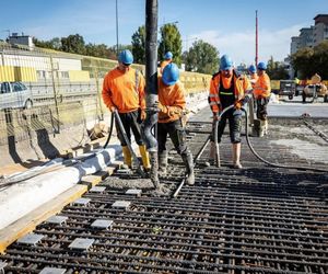Południowy wiadukt Trasy Łazienkowskiej (październik 2025)