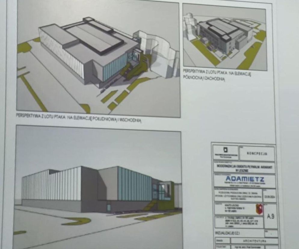 Plan modernizacji pływalni Akwawit zmieniony!