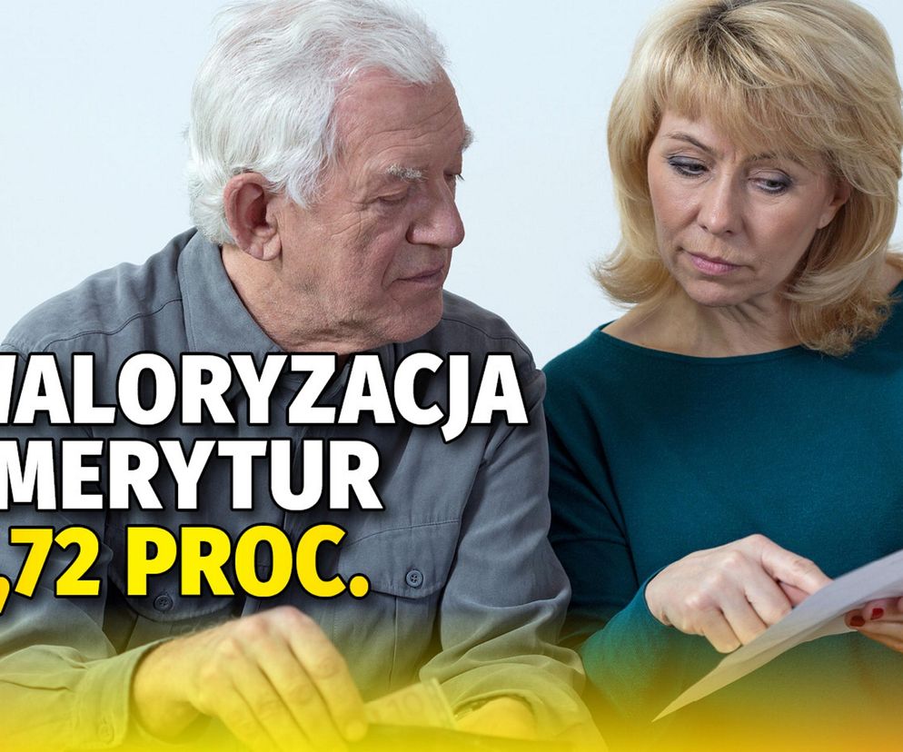 Waloryzacja emerytur 5,72 proc.