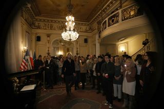 Pokaz filmu Słonecznik w konsulacie w Nowym Jorku