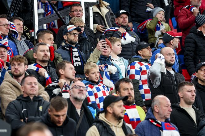 Kibice na meczu Górnik Zabrze - Legia Warszawa