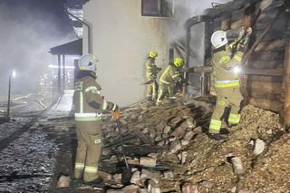 Tragiczny pożar w gminie Siennica. Jest ofiara śmiertelna