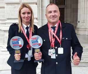 Poznańscy motorniczowie wicemistrzami świata! Dariusz Graj i Monika Bocian zajęli drugie miejsce na zawodach w Wiedniu