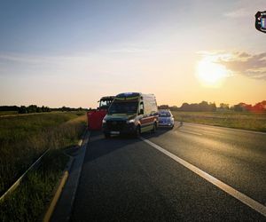 śmierć motocyklisty na A2