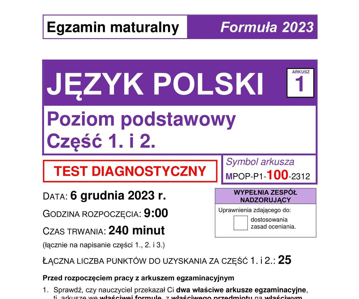 Matura próbna 2024 polski. Odpowiedzi i arkusze CKE znajdziesz tutaj
