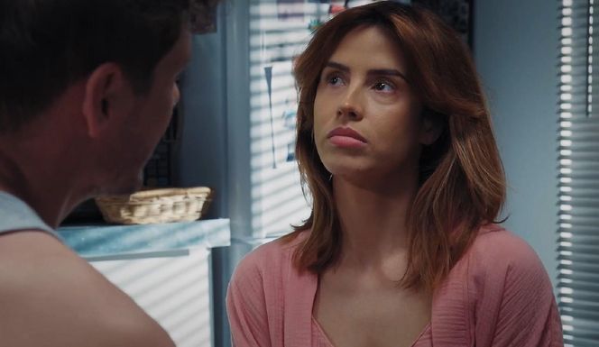 M jak miłość odc. 1879. Kama (Michalina Sosna), Marcin (Mikołaj Roznerski)