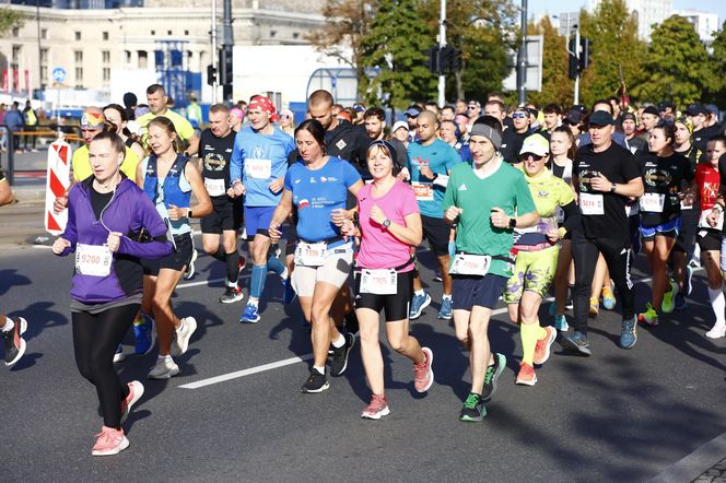 Uczestnicy 46. edycji Nationale-Nederlanden Maratonu Warszawskiego