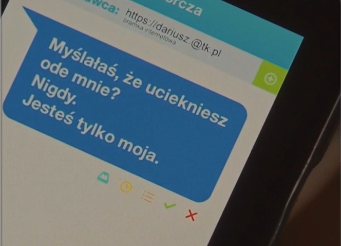 M jak miłość, odcinek 1635: sms do Oli (Justyna Karłowska)