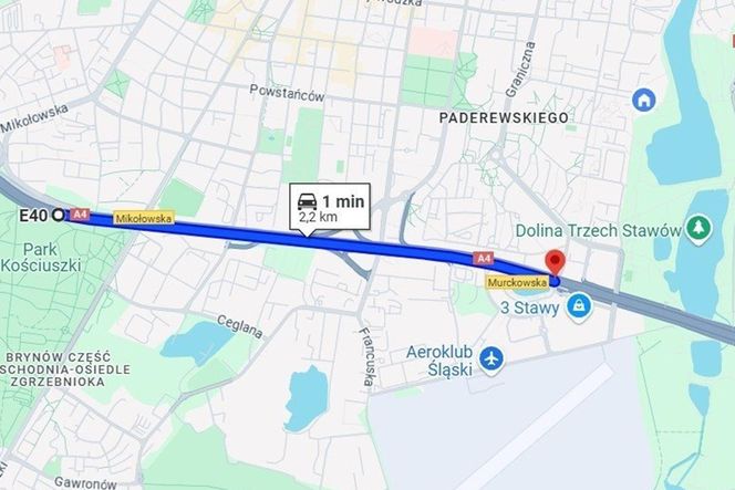 Odcinkowy pomiar ruchu na A4