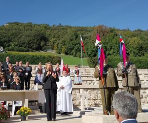 Cassino. Msza Święta na polskim cmentarzu wojennym