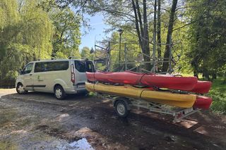 1,5 tony odpadów wyciągniętych z Łyny. Kolejny sukces akcji „Czysta Łyna”