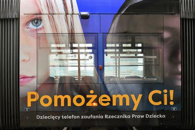Wrocławski tramwaj będzie promował telefon zaufania dla dzieci