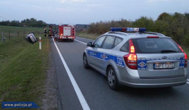 Wypadek na trasie Białystok - Mońki. Trzy osoby ranne