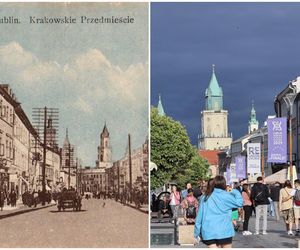 Ulice Lublina dawniej i dziś. Zobacz porównanie zdjęć