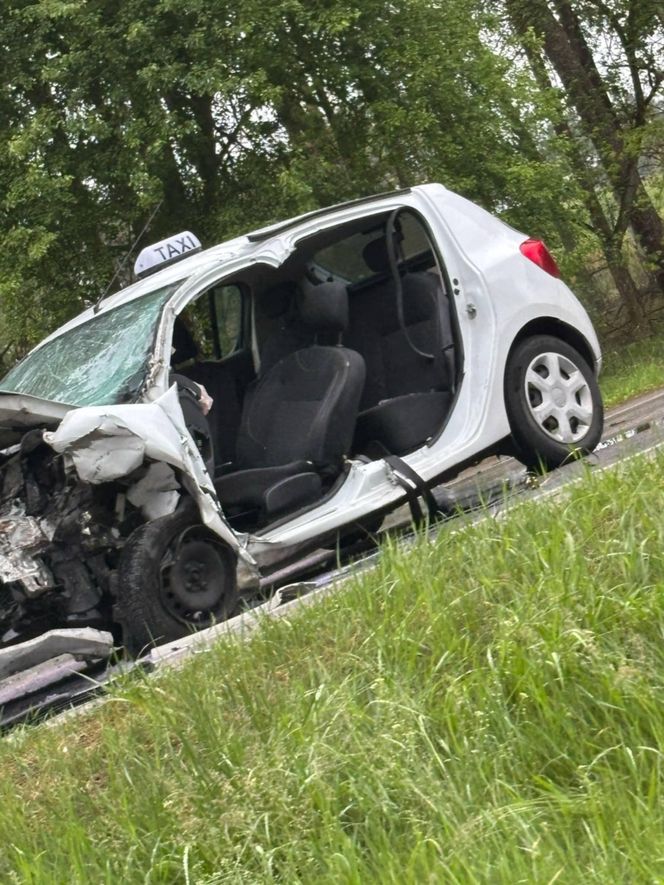 Wypadek na DK nr 80 pomiędzy Bydgoszczą a Toruniem