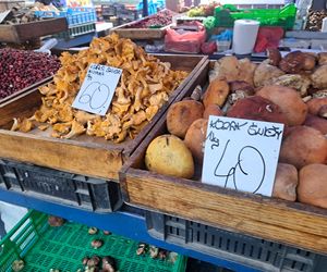 Ceny grzybów na Nowym i Starym Kleparzu w Krakowie