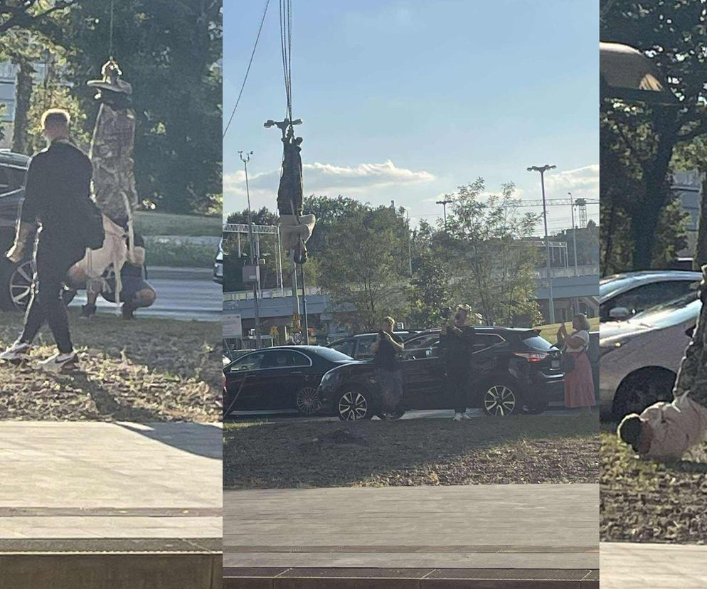 Łódzki Houdini zawisł nad al. Włókniarzy! To tajemniczy projekt iluzjonisty Piotra Sudera. Te emocje nadal ze mnie schodzą